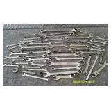 Lot of assorted Combination Wrenches Kobalt, Pittsburg, MAG and others