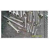 Lot of assorted Combination Wrenches Kobalt, Pittsburg, MAG and others