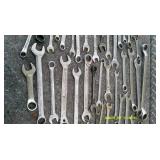 Lot of assorted Combination Wrenches Kobalt, Pittsburg, MAG and others