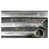 Lot of Assorted Large Pittsburg and Kobalt CR-V Combination Wrenches