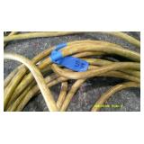 Tan Extension Cord 50 Feet Plus 8 Gauge or Larger