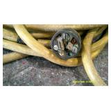 Tan Extension Cord 50 Feet Plus 8 Gauge or Larger