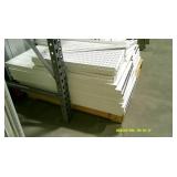 Modular White Shelving Lot