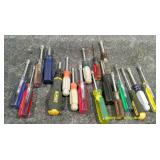 Assorted Socket and Screw Drivers