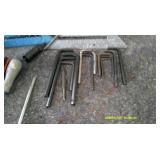 Assorted tools Lot. Allen Wrenches and Others