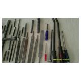 Lot of Nails, Chisels, Screwdrivers