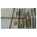 Lot of Nails, Chisels, Screwdrivers