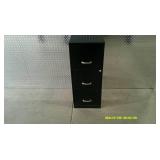 Black Storage Drawers/ File Cabinet