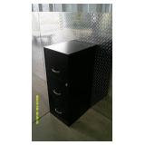 Black Storage Drawers/ File Cabinet