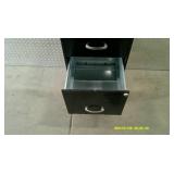 Black Storage Drawers/ File Cabinet