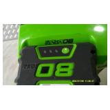Greenworks Pro 80 Volt Chager & Battery