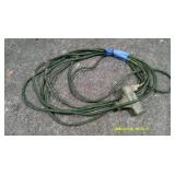 Green Multi Outlet Extension Chord