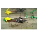 Hedge Trimmer & Weed Eater Line Trimmer.