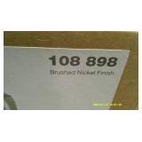 Four Light Vanity Fixture Brushed Nickel.