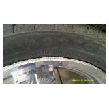 Pair of Five Lug Chevy Wheels w/ Tires