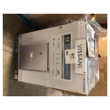 Vissani 4.3 cu. ft. Mini Refrigerator in Stainless Steel Customer Returns See Pictures