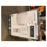 5.0 cu. ft. Manual Defrost Chest Freezer with LED Light in White Garage Ready by Vissani   Customer Returns See Pictures