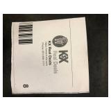 Lot of 20 in. 3 Speed Air Circulating Box Fan for Home in White with Save Smart Technology, 1820 CFM and Carry Handle by Lasko   Customer Returns See Pictures