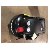 Husky 3 Gal. 120 PSI Portable Electric Oil-Free Light Duty Pancake Air Compressor with Fold Down Handle and 1-Quick Coupler   Customer Returns See Pictures