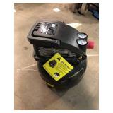 Husky 3 Gal. 120 PSI Portable Electric Oil-Free Light Duty Pancake Air Compressor with Fold Down Handle and 1-Quick Coupler   Customer Returns See Pictures