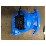 1/8 HP Air Mover Carpet Dryer Floor Blower Fan for Home Use in Blue by B-Air    Customer Returns See Pictures