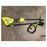 40V 15 in. Expand-It Cordless Battery Attachment Capable String Trimmer (Tool Only) by RYOBI  Customer Returns See Pictures