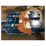 18 Boxes of Hawaiian Koa 9 in. W x 48 in. L Waterproof Hybrid Resilient Flooring (18.78 sq. ft./Case) by Lifeproof   Customer Returns See Pictures