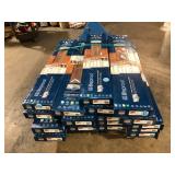 18 Boxes of Hawaiian Koa 9 in. W x 48 in. L Waterproof Hybrid Resilient Flooring (18.78 sq. ft./Case) by Lifeproof   Customer Returns See Pictures