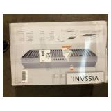 Sarela 30 in. W x 7 in. H 500CFM Convertible Under Cabinet Range Hood in Stainless Steel with LED Lights and Filter by Vissani   Customer Returns See Pictures