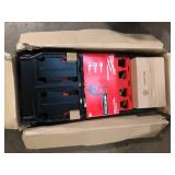 PACKOUT 20 in. 2-Wheel Utility Cart with Large Tool Box and Crate (3-Piece) by Milwaukee    Customer Returns See Pictures