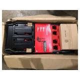 PACKOUT 20 in. 2-Wheel Utility Cart with Large Tool Box and Crate (3-Piece) by Milwaukee    Customer Returns See Pictures