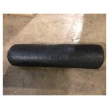 12 ft. x 50 ft. Black Privacy Fence Screen HDPE Fabric with Knitted Eyelets for Chain Link Garden Fence by Coolaroo Customer Returns See Pictures