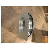 Master Flow 144 sq. in. NFA Galvanized Steel Static Dome Roof Vent in Black Customer Returns See Pictures