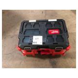 Milwaukee PACKOUT 22 in. Large Portable Tool Box Fits Modular Storage System Customer Returns See Pictures