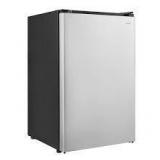 Vissani 4.3 cu. ft. Mini Refrigerator in Stainless Steel Customer Returns See Pictures
