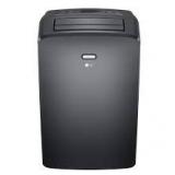 8,000 (DOE) BTU 115-Volt Portable Air Conditioner Cools 350 Sq. Ft. with Dehumidifier and Wi-Fi in Gray by LG    Customer Returns See Pictures