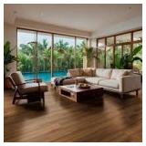 18 Boxes of Hawaiian Koa 9 in. W x 48 in. L Waterproof Hybrid Resilient Flooring (18.78 sq. ft./Case) by Lifeproof   Customer Returns See Pictures
