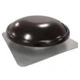 Master Flow 144 sq. in. NFA Galvanized Steel Static Dome Roof Vent in Black Customer Returns See Pictures