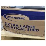 Suncast Extra Large Plastic Vertical Shed