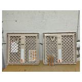 LOT OF 2 Toddleroo by North States - Supergate Ergo Baby Gate: Plastic Baby Gate for Stairs & Doorways