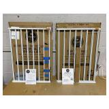 LOT OF 2 Regalo Extra Wide 2-in-1 Stairway and Hallway Baby Safety Gate