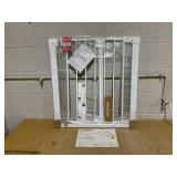 Safety 1st Easy Install Walk Thru Baby Gate for Doorways, Gate With Door, Dog Gates