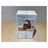 The Pioneer Woman 14-Piece Knife Block Set, Linen