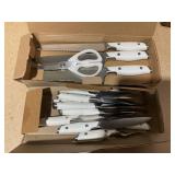 The Pioneer Woman 14-Piece Knife Block Set, Linen