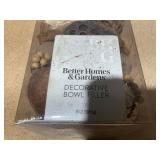 LOT OF 17 - Better Homes & Garden Decorative Bowl Filler Red Canyon