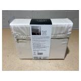 Hotel Style 4-Piece 600 Thread Count Tan Egyptian Cotton Adult Bed Sheet Set, Queen - Deep Pocket