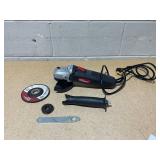 Hyper Tough 6 Amp Corded Angle Grinder with Handle, Adjustable Guard, 4-1/2 inch Grinding Wheel & Wrench, New Condition