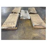 LOT OF 5 Arrow Outdoor Steel Storage Shed