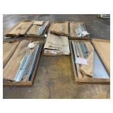 LOT OF 5 Arrow Outdoor Steel Storage Shed