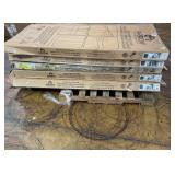 LOT OF 5 Arrow Outdoor Steel Storage Shed